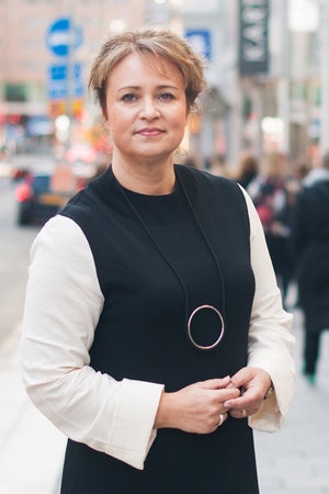 Foto på Charlotta Öberg, chef för TTRs arbetsmarknadsområde Norr.