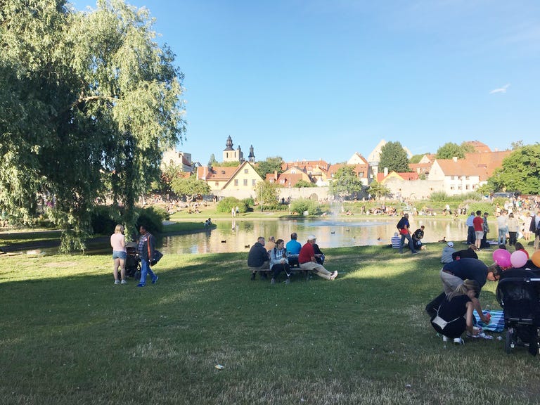 almedalen pa gotland