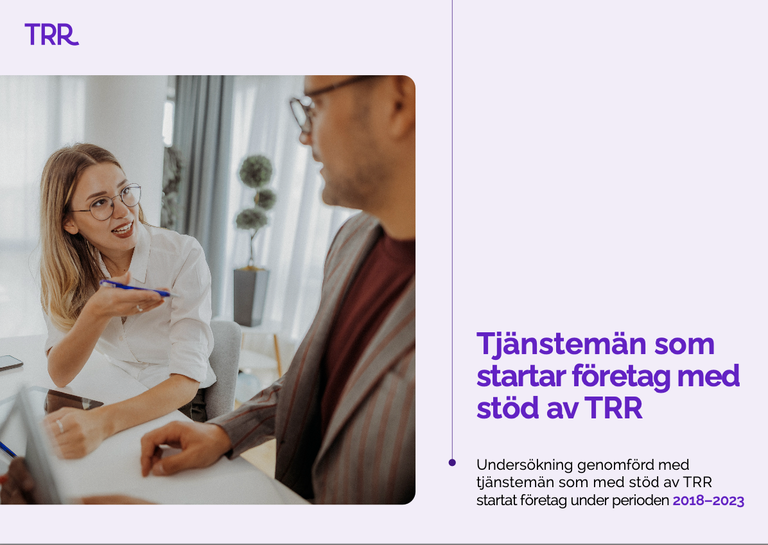 Bild pa TRRs starta eget rapport november 2024