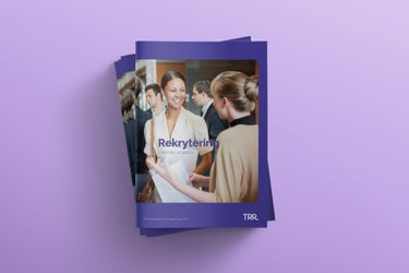 Foto pa undersokningen TRR barometern om rekrytering