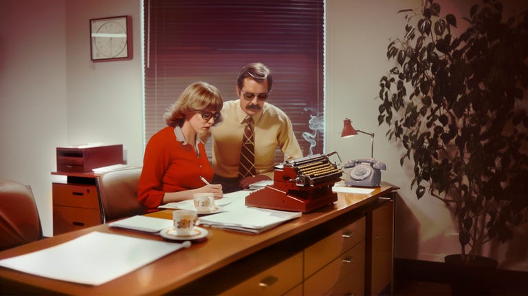 ai bild tjansteman pa 1970 talet